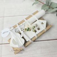 Hochzeitsgeschenk - Geschenkset mit Beton-Haus